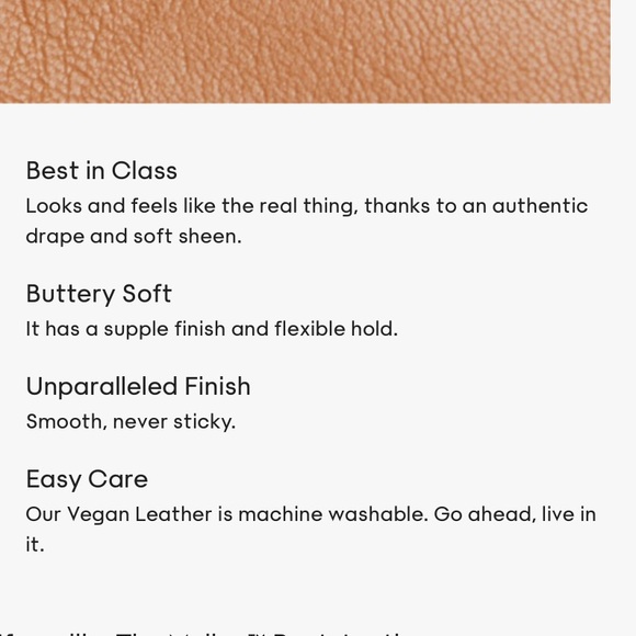 Wilfred (Aritzia) Melina Soft Vegan Leather Straight Leg High Rise Pant - Picture 11 of 12